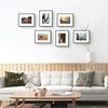 image:imageGolden State Art Gallery Wall Frame Set of 6  Black 11x14 Aluminum Photo Frames with Mat for 8x10 Pictures  11 x 14 inch Metal Frame with Real Glass Cover  Elegant Home or Office DecorGreen