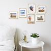 image:imageGolden State Art Gallery Wall Frame Set of 6  Black 11x14 Aluminum Photo Frames with Mat for 8x10 Pictures  11 x 14 inch Metal Frame with Real Glass Cover  Elegant Home or Office DecorBronze