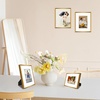 image:imageGolden State Art Gallery Wall Frame Set of 6  Black 11x14 Aluminum Photo Frames with Mat for 8x10 Pictures  11 x 14 inch Metal Frame with Real Glass Cover  Elegant Home or Office DecorBronze