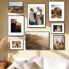 image:imageGolden State Art Gold 5x7 Aluminum Picture Frame  Display Photos 4x6 with Mat or 5x7 inch Without Mat  ShatterResistant Glass Metal Photo Frame for Wall or Tabletop Display 2 PackBlack