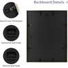 image:imageGolden State Art Gold 5x7 Aluminum Picture Frame  Display Photos 4x6 with Mat or 5x7 inch Without Mat  ShatterResistant Glass Metal Photo Frame for Wall or Tabletop Display 2 PackGold