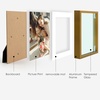 image:imageGolden State Art Gold 5x7 Aluminum Picture Frame  Display Photos 4x6 with Mat or 5x7 inch Without Mat  ShatterResistant Glass Metal Photo Frame for Wall or Tabletop Display 2 PackBronze