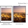 image:imageGolden State Art Gold 5x7 Aluminum Picture Frame  Display Photos 4x6 with Mat or 5x7 inch Without Mat  ShatterResistant Glass Metal Photo Frame for Wall or Tabletop Display 2 PackBlack