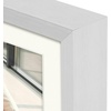 image:imageGolden State Art Gold 5x7 Aluminum Picture Frame  Display Photos 4x6 with Mat or 5x7 inch Without Mat  ShatterResistant Glass Metal Photo Frame for Wall or Tabletop Display 2 PackSilver