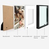 image:imageGolden State Art Gold 5x7 Aluminum Picture Frame  Display Photos 4x6 with Mat or 5x7 inch Without Mat  ShatterResistant Glass Metal Photo Frame for Wall or Tabletop Display 2 PackBlack
