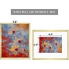 image:imageGolden State Art Silver 8x10 Aluminum Frame for 8 x 10 Picture or 5x7 Photo with Mat  Shatter  Resistant Glass  Wall or Tabletop Display  1 PackGold