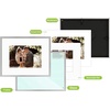 image:imageGolden State Art Silver 8x10 Aluminum Frame for 8 x 10 Picture or 5x7 Photo with Mat  Shatter  Resistant Glass  Wall or Tabletop Display  1 PackSilver