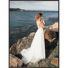 image:imageGolden State Art 18x24 Aluminum Poster Frame 18 x 24 inch metal Picture Frames with Real Glass Front Horizontal or Vertical Thin frame for Wall Art Silver 1 PackBlack