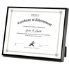 image:imageGolden State Art 85x11 Aluminum Frame Real Glass Metal Frame for 85 by 11 inch Document Certificate Diploma with Easel Stand Black 3 PackBlack