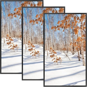 image:imageGolden State Art 11x14 Picture Frame 3 Pack  Aluminum Frames with 8x10 Removable Mats amp Real Glass Display 11x14 Posters or 8x10 Photos  Gold Gallery Wall Frames for Home Office DecorBlack