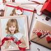 image:image4x6 White Enamel Picture Frames  Metal Gold Edge  Cute Frame for 4 x 6 Inch Photos Pictures Artwork  Real Glass  With Tabletop Easel Stand  Hanger for Wall Mount Display 2 PackPink