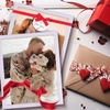 image:image4x6 White Enamel Picture Frames  Metal Gold Edge  Cute Frame for 4 x 6 Inch Photos Pictures Artwork  Real Glass  With Tabletop Easel Stand  Hanger for Wall Mount Display 2 PackPurple