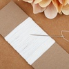 image:imageBooks by Hand Linen Thread Unbleached and Unwaxed 50 Yards 353 Gauge  Archival Quality Natural Ideal for Bookbinding Projects and Sewing Signatures Handmade Journals Crafts DIY50 yards Pack of 2