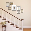 image:imageFrametory Floating Picture Frames Set  Bronze Metal Photo Frames  Real Glass  Display One 11x14 Two 8x10 and Four 5x7 Inch Photos for Home DecorationBlack