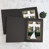 image:imageGolden State Art 100 Pack 5x7 Photo Folders Black with Silver Lining DIY Photo Frames Perfect Home DecorBlackGold Lining