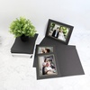image:imageGolden State Art 100 Pack 5x7 Photo Folders Black with Silver Lining DIY Photo Frames Perfect Home DecorBlackGold Lining