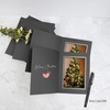 image:imageGolden State Art 100 Pack 5x7 Photo Folders Black with Silver Lining DIY Photo Frames Perfect Home DecorBlackSilver Lining