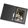 image:imageGolden State Art 100 Pack 5x7 Photo Folders Black with Silver Lining DIY Photo Frames Perfect Home DecorBlackSilver Lining