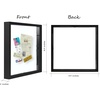 image:imageGolden State Art 11x14 Floating Picture Frame Aluminum Tempered Clear Glass Displays Any Size Photo Up to 11 x 14 for Home or Gallery Decoration Gold 12 PackBlack