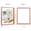 image:imageGolden State Art 11x14 Floating Picture Frame Aluminum Tempered Clear Glass Displays Any Size Photo Up to 11 x 14 for Home or Gallery Decoration Gold 12 PackRose Gold