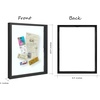 image:imageGolden State Art 11x14 Floating Picture Frame Aluminum Tempered Clear Glass Displays Any Size Photo Up to 11 x 14 for Home or Gallery Decoration Gold 12 PackBlack