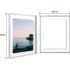 image:imageGolden State Art 11x14 Floating Picture Frame Aluminum Tempered Clear Glass Displays Any Size Photo Up to 11 x 14 for Home or Gallery Decoration Gold 12 PackSilver
