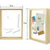 image:imageGolden State Art 11x14 Floating Picture Frame Aluminum Tempered Clear Glass Displays Any Size Photo Up to 11 x 14 for Home or Gallery Decoration Gold 12 PackGold