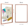 image:imageGolden State Art 11x14 Floating Picture Frame Aluminum Tempered Clear Glass Displays Any Size Photo Up to 11 x 14 for Home or Gallery Decoration Gold 12 PackRose Gold