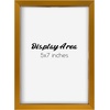 image:imageGolden State Art 11x14 Floating Picture Frame Aluminum Tempered Clear Glass Displays Any Size Photo Up to 11 x 14 for Home or Gallery Decoration Gold 12 PackBronze