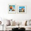 image:imageGolden State Art 11x14 Floating Picture Frame Aluminum Tempered Clear Glass Displays Any Size Photo Up to 11 x 14 for Home or Gallery Decoration Gold 12 PackGold