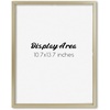 image:imageGolden State Art 11x14 Floating Picture Frame Aluminum Tempered Clear Glass Displays Any Size Photo Up to 11 x 14 for Home or Gallery Decoration Gold 12 PackGold