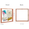 image:imageGolden State Art 11x14 Floating Picture Frame Aluminum Tempered Clear Glass Displays Any Size Photo Up to 11 x 14 for Home or Gallery Decoration Gold 12 PackRose Gold