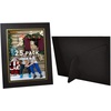 image:imageGolden State Art 25 Pack 4X6 Cardboard Photo Frame Paper Picture Frame Cards with Easel DIY Display Black Gold LiningBlack With Gold Lining