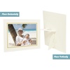 image:imageGolden State Art 25 Pack 4X6 Cardboard Photo Frame Paper Picture Frame Cards with Easel DIY Display Black Gold LiningIvory With Gold Lining