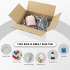 image:imageGolden State Art 28 Pack 5x5x5 Shipping Boxes for Coffee Mugs Candles Gifts Mailing Packaging Storage  5x5 Corrugated Cardboard Box WhiteWhite
