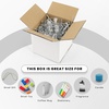 image:imageGolden State Art 28 Pack 5x5x5 Shipping Boxes for Coffee Mugs Candles Gifts Mailing Packaging Storage  5x5 Corrugated Cardboard Box WhiteWhite