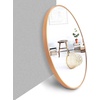 image:imageGolden State Art 36 Gold Round Mirror Aluminum Brass Framed Circle Wall Mounted Large Circular Vanity Hanging Mirror for Bathroom Entryway Living Room Bedroom Decor