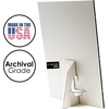 image:imageGolden State Art 5 Inch Self Stick Easel Back 50 Pack White  Cardboard Stand Single Wing Archival Quality Display Posters Pictures Brochures Made in USAWhite