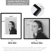 image:imageGolden State Art 8x10 Aluminum Picture Frame 3 Pack Metal Frames with Removable Mat for 5x7 Photos Artwork Prints Wall Mountable Black Bronze Gold