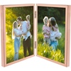 image:imageGolden State Art 8x10 Hinged Metal Frame  Floating Effect for 6x8 or Smaller Photos with Real Glass for Protection  Elegant Desk Decor for Home or Office  Light GoldRose Gold