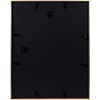 image:imageGolden State Art Aluminum Frames One 8x10 Picture Frame  One 16x20 Picture Frame  8x10 with Easel Stand for Tabletop Display  16x20 with Ivory Mat for Wall Real Glass