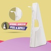 image:imageGolden State Art Cardboard Easel Back 12 Inch White 100 Pack  Self Stick Archival and Acid Free Single Wing Display Signs Pictures Posters and Artwork12 Inch