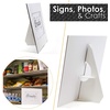 image:imageGolden State Art Cardboard Easel Back 3 Inch White 100 Pack  Self Stick Archival and Acid Free Single Wing Display Signs Pictures Posters and Artwork7 Inch