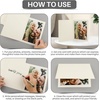 image:imageGolden State Art Cardboard Photo Folders 4x6 or 5x7 100 Pack Ivory  Cardboard Picture Frame Paper Frame Cards GreetingsInvitation Special Events Graduation Christmas WeddingPack of 50