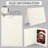 image:imageGolden State Art Cardboard Photo Folders 4x6 or 5x7 100 Pack Ivory  Cardboard Picture Frame Paper Frame Cards GreetingsInvitation Special Events Graduation Christmas WeddingPack of 50