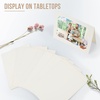 image:imageGolden State Art Cardboard Photo Folders 4x6 or 5x7 100 Pack Ivory  Cardboard Picture Frame Paper Frame Cards GreetingsInvitation Special Events Graduation Christmas WeddingPack of 10