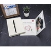 image:imageGolden State Art Cardboard Photo Folders 4x6 or 5x7 100 Pack Ivory  Cardboard Picture Frame Paper Frame Cards GreetingsInvitation Special Events Graduation Christmas WeddingPack of 100