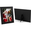image:imageGolden State Art Pack Of 25 5X7 Paper Picture Frames With Easel Photo Frame Cards Diy Cardboard Black Silver LiningBlack