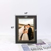 image:imageGolden State Art Pack Of 25 5X7 Paper Picture Frames With Easel Photo Frame Cards Diy Cardboard Black Silver LiningBlackGold Lining