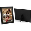 image:imageGolden State Art Pack Of 25 5X7 Paper Picture Frames With Easel Photo Frame Cards Diy Cardboard Black Silver LiningBlackGold Lining